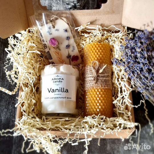 Подарочный набор свечей