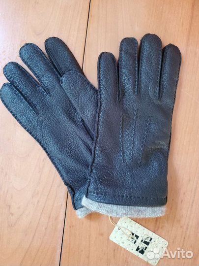 Мужские кожаные перчатки