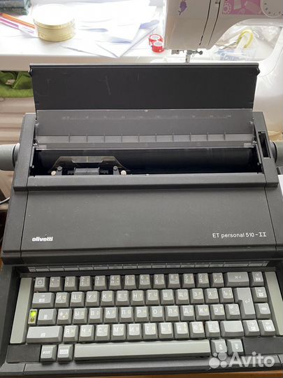 Пишущая машинка