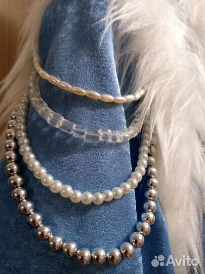 Костюм Снегурочки и кокошник