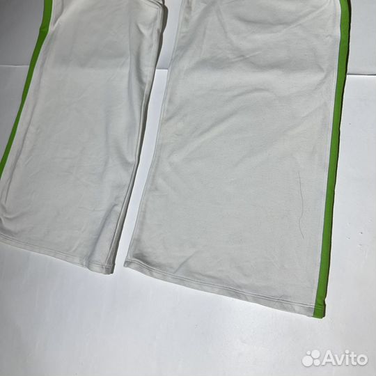 Спортивные штаны клеш Nike Gym White Pants Y2K