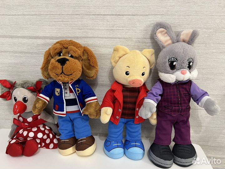 Продано, в доставке Филя, Хрюша, Степашка, Каркуша