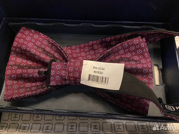 Набор галстук-бабочка и запонки henderson