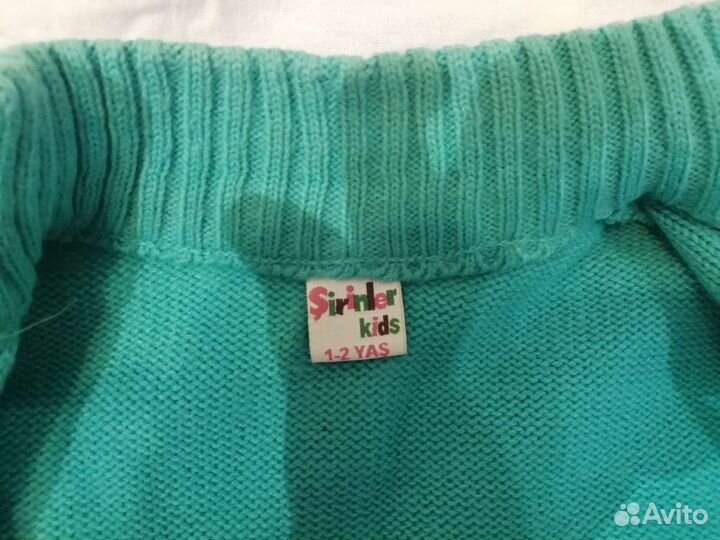 Кофта детская Турция 1-2года