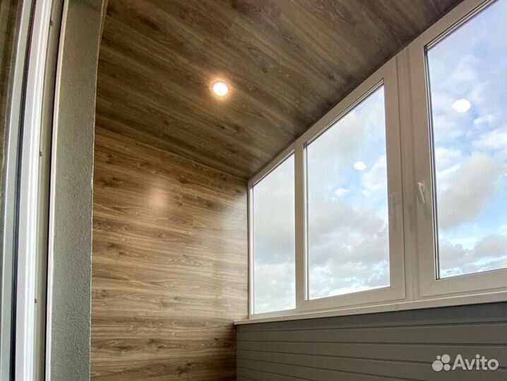 Остекление балконов и лоджий. Пластиковые окна