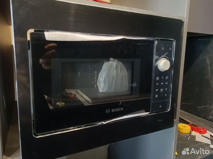 Встраиваемая микроволновая печь bosch