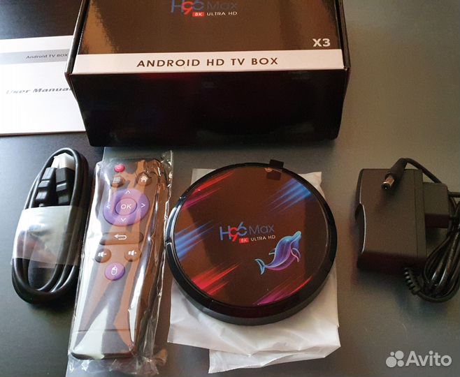 Android TV приставка H96 MAX X3
