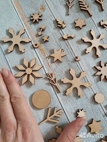 Декор для детского творчества новый год