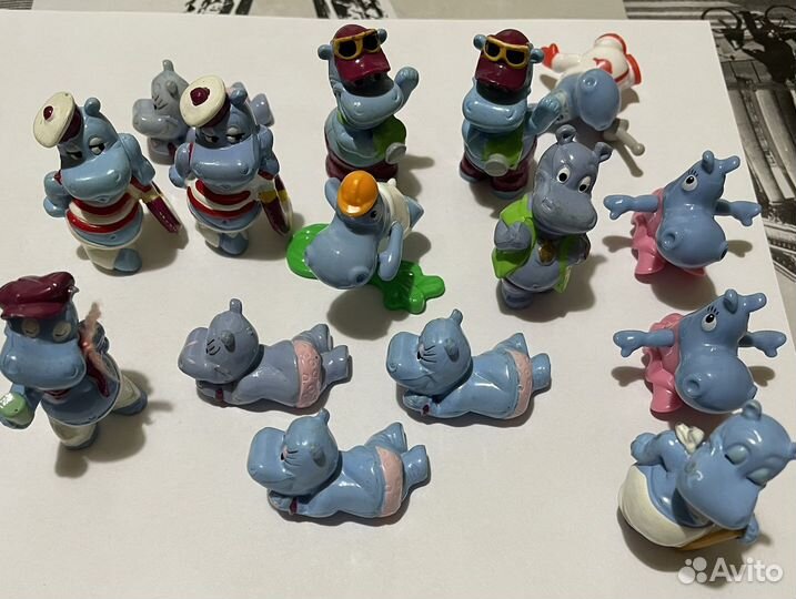 Игрушки из киндер сюрприза из 90-х годов