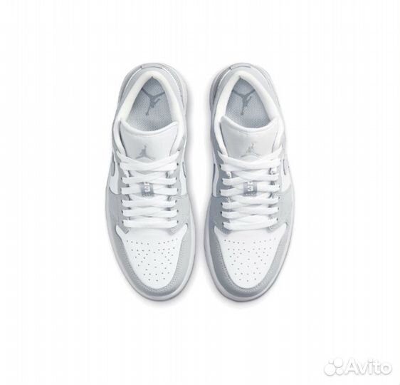 Nike Air Jordan 1 low wolf grey оригинал