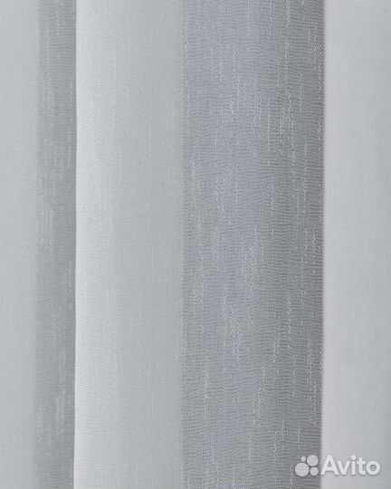 Тюль селена айвори готовый на окна пошив