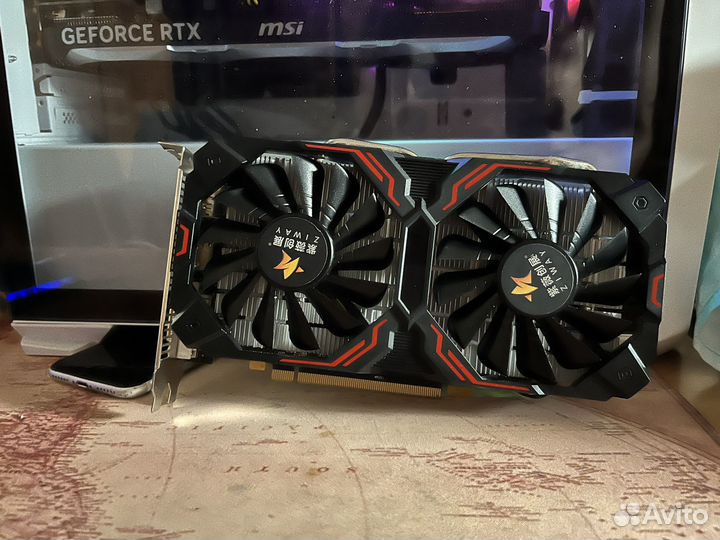 Видеокарта rx580 8gb
