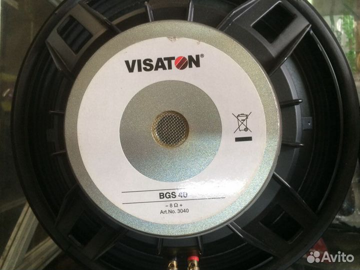 Профессиональные динамики visaton BGS 40