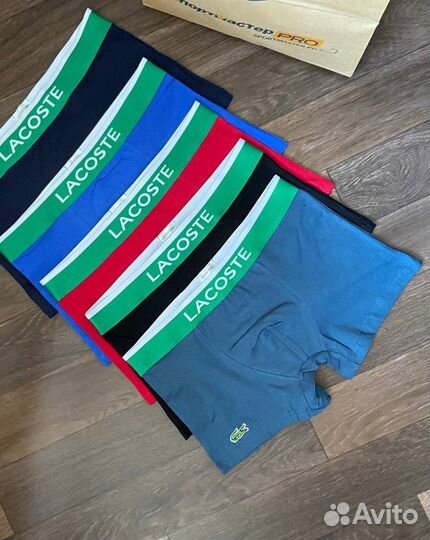 Мужские трусы боксеры Lacoste