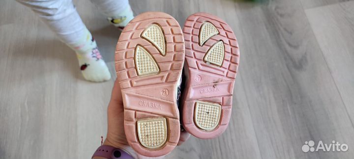 Осенние ботиночки для девочки 21