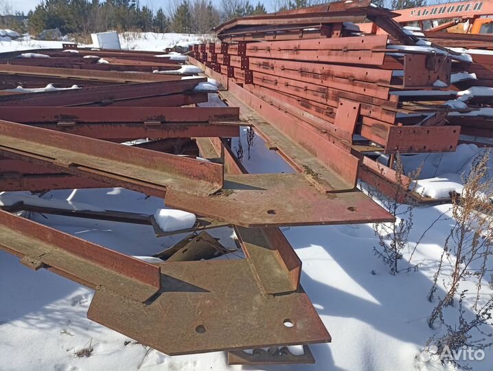 Фермы молодечно 24м бу, фермы металлические