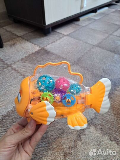 Развивающая музыкальная игрушка Рыбка