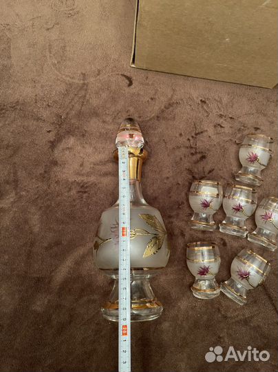 Набор Графин и рюмки Bohemia