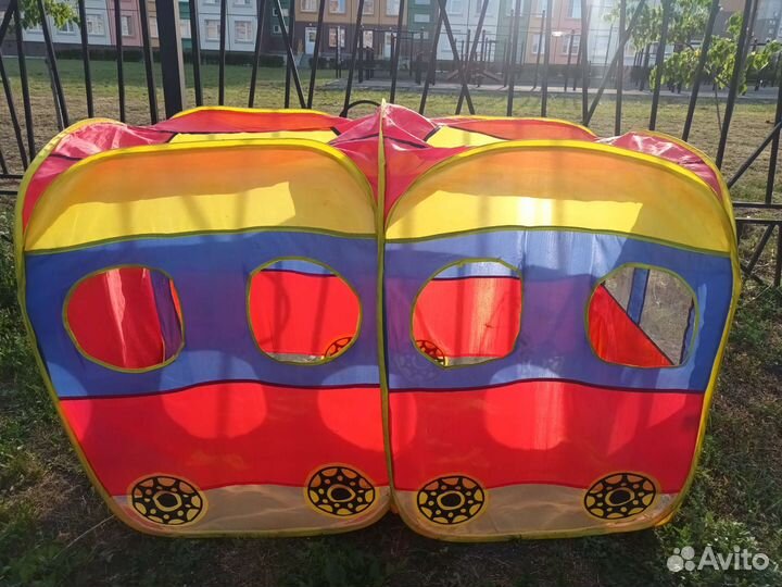 Игровой тоннель-палатка-машина