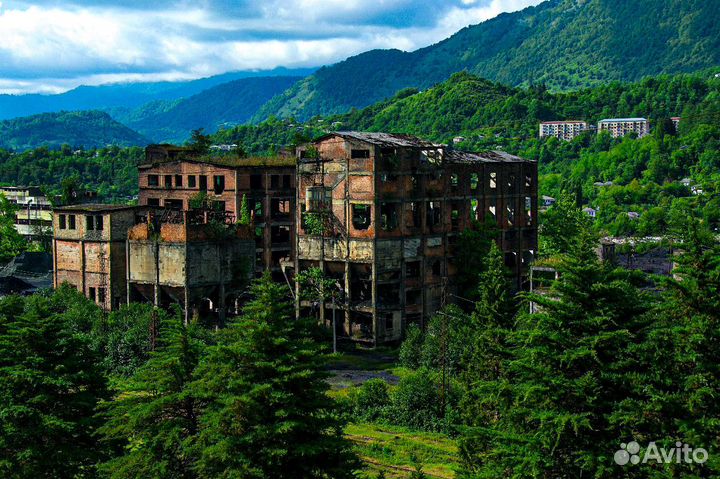 Города призраки, парк водопадов и источник