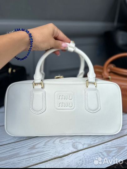 Сумка женская багет Miu Miu Arcadie