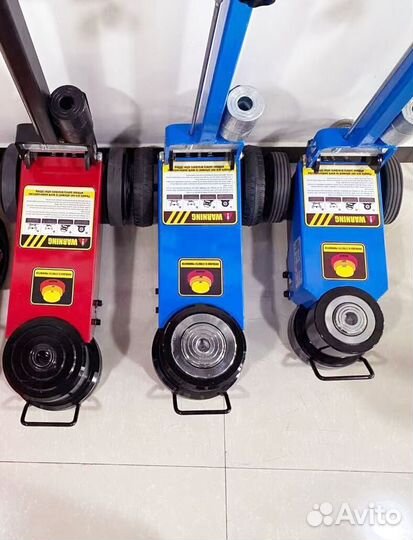 Мощный подкатной гидравлический домкрат с пневмоприводом KTJ50T 50/60/80/100/120 тонн