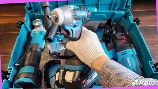 Аккумуляторный makita 4в1, 3в1, 2в1