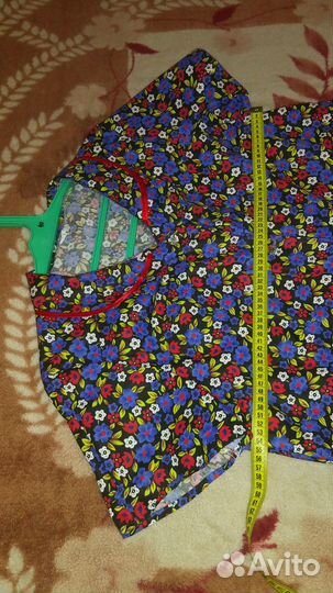 Халат домашний с коротким рукавом