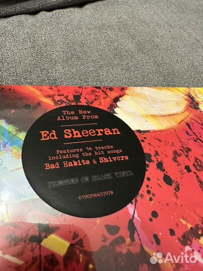 Ed Sheeran - Equals черный винил
