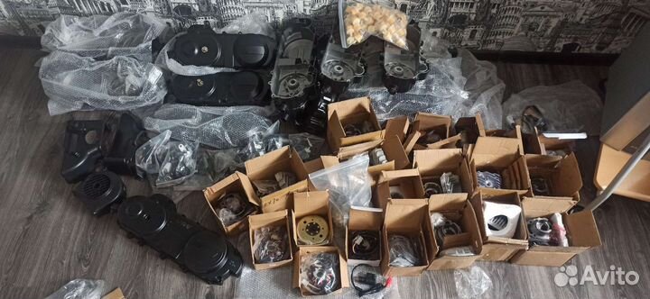 Запчасти на скутер 4т 139QMB, Honda, stels