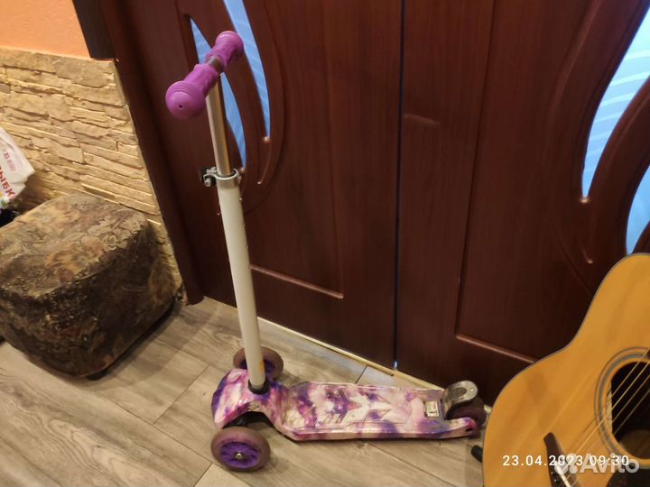 Самокат детский трехколесный бу