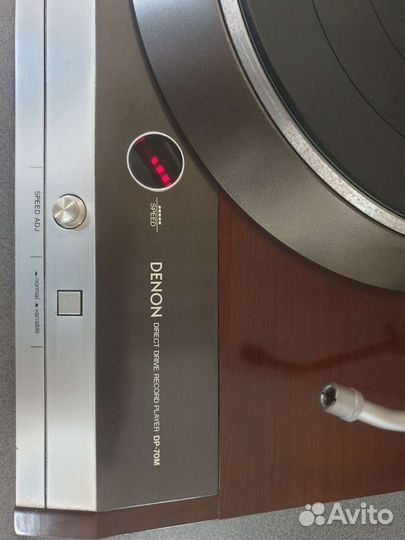 Виниловый проигрыватель Denon DP-70M