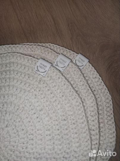 Салфетки сервировочные ручной работы