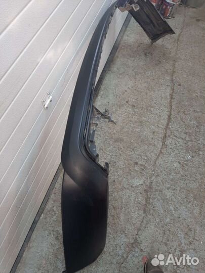 Ford explorer 5 юбка заднего бампера