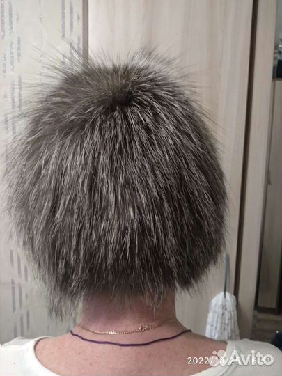 Шапка из чернобурки