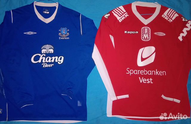 Футбольная футболка Эвертон 2005 г Umbro