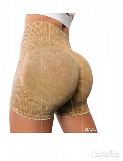 Щорты бесшовные, легинсы, велосипедки