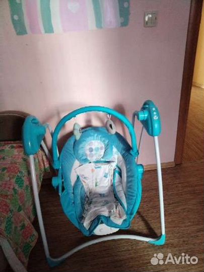 Детские электронные качели для новорожденных