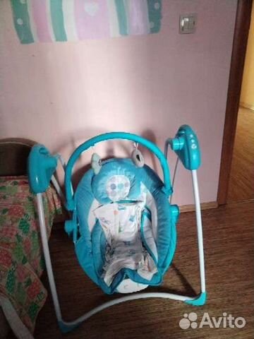 Детские электронные качели для новорожденных
