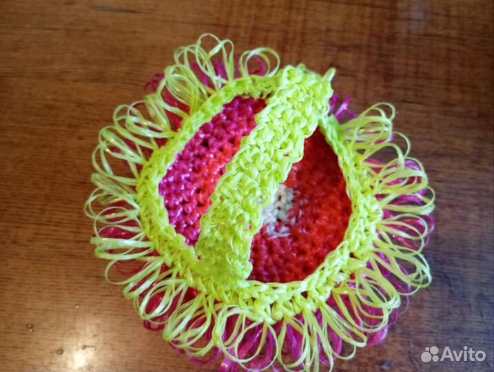 Мочалка ручной работы