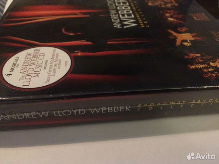 Andrew LLoyd Webber, Коллекционн.изд, 4 DVD, DD5.1