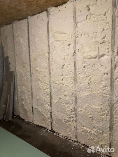 Утепление пенополиуретаном стен