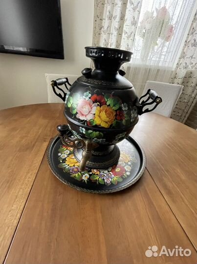 Самовар электрический хохлома