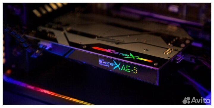 Звуковая карта Creative PCI-E BlasterX AE-5