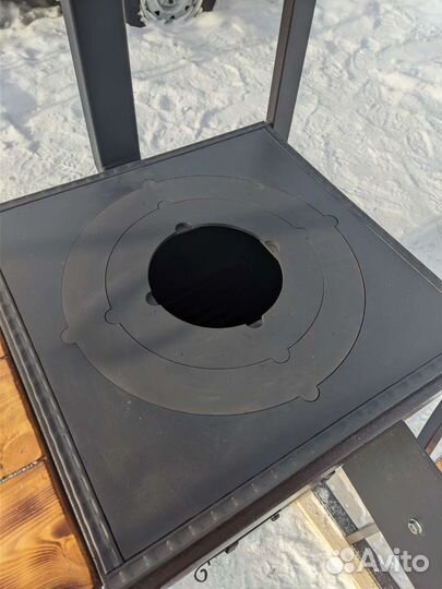 Мангальная зона беседка