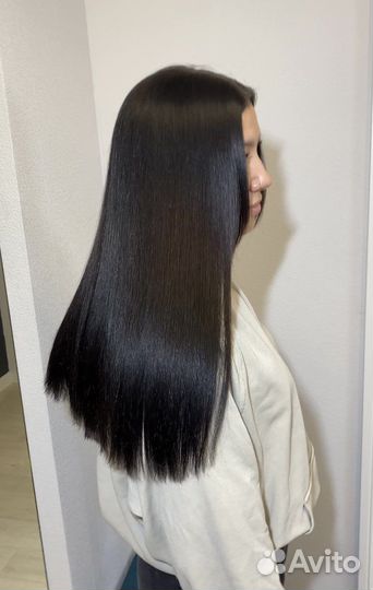 Кератиновое выпрямление