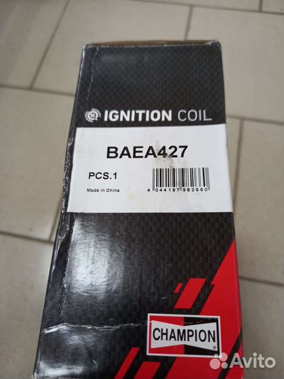 Катушка зажигания Opel Astra 1.8