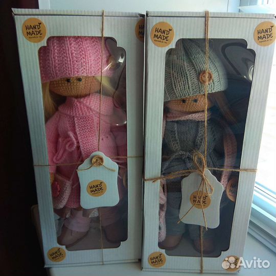 Вязанные куклы