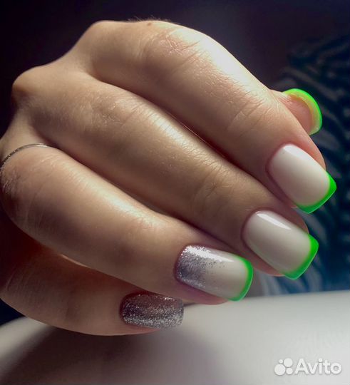 Маникюр/покрытие/укрепление ногтей