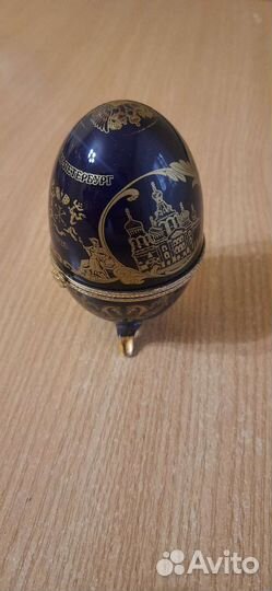 Шкатулка яйцо сувенир